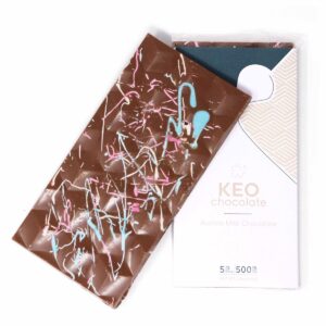 Aurora Milk Chocolate | 500mg THC | Keo Edibles